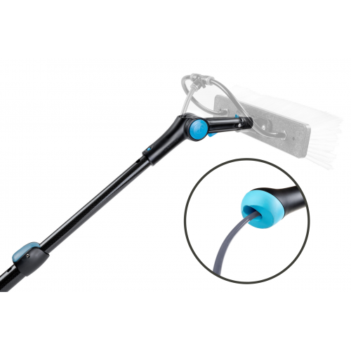 CARBONATOR 3,5 m Perche vitre en fibres de carbone avec passage d'eau