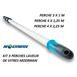 Kit perches pour laveur de vitre - MOERMAN