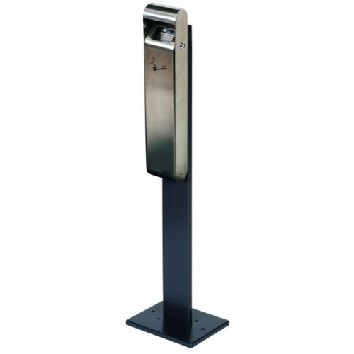 Cendrier mural "slim" 3L avec clef + Pied Probbax - 2