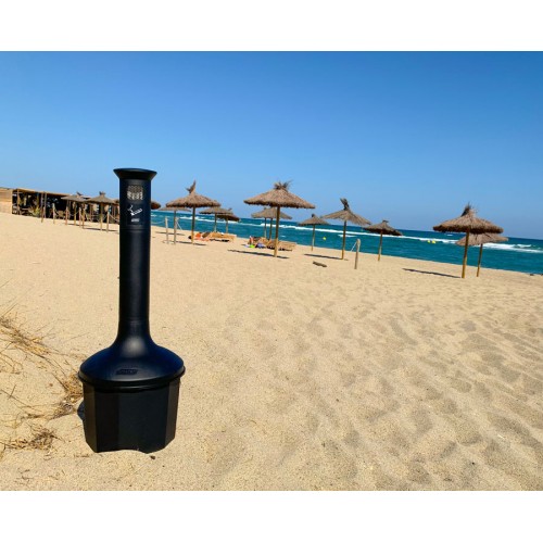 Cendrier plastic sur pied Cendrier plastic sur pied