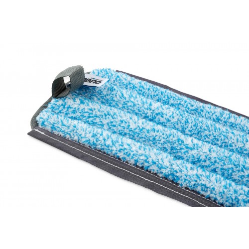 Frange aimantée microfibre gommante pour balai CARABAO Moerman