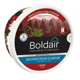 Gel Destructeur d'odeur BolDair  bois parfumant Cédre 300GR