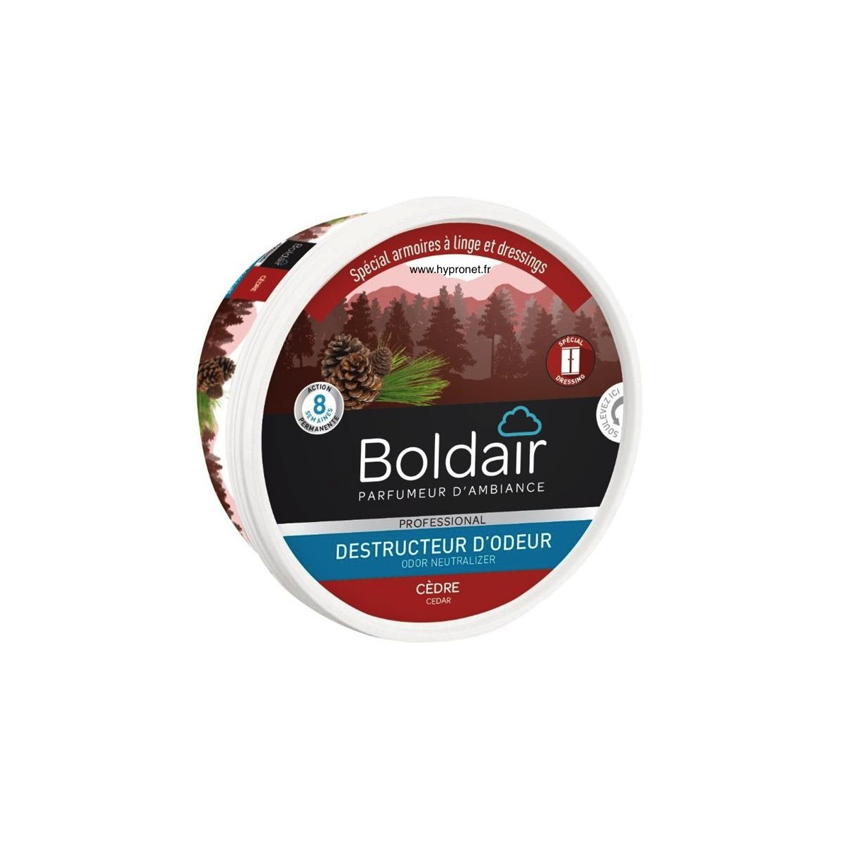 Gel Destructeur d'Odeur Boldair The Vert Aloe Vera /300g