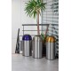 Collecteur "dôme" 40L - Inox Satiné/Bleu