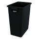 Collecteur "recyclage" 40L NOIR (70% recyclé)