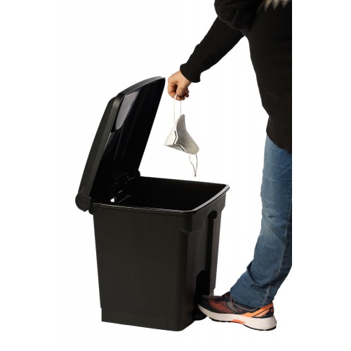 Collecteur à pédale 30L ANTIMICROBIEN