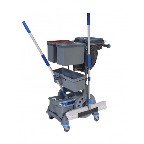 GIOTTO COMPACT Chariot de ménage lavage par pré-imprégnation TWT GIOTTO COMPACT Chariot de ménage lavage par pré-imprégnation TWT