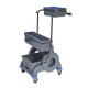 GIOTTO COMPACT Chariot de ménage lavage en pré-imprégnation TWT