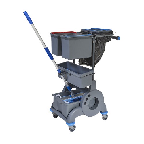 GIOTTO COMPACT Chariot de ménage lavage pré-imprégnation TWT GIOTTO COMPACT Chariot de ménage lavage pré-imprégnation TWT