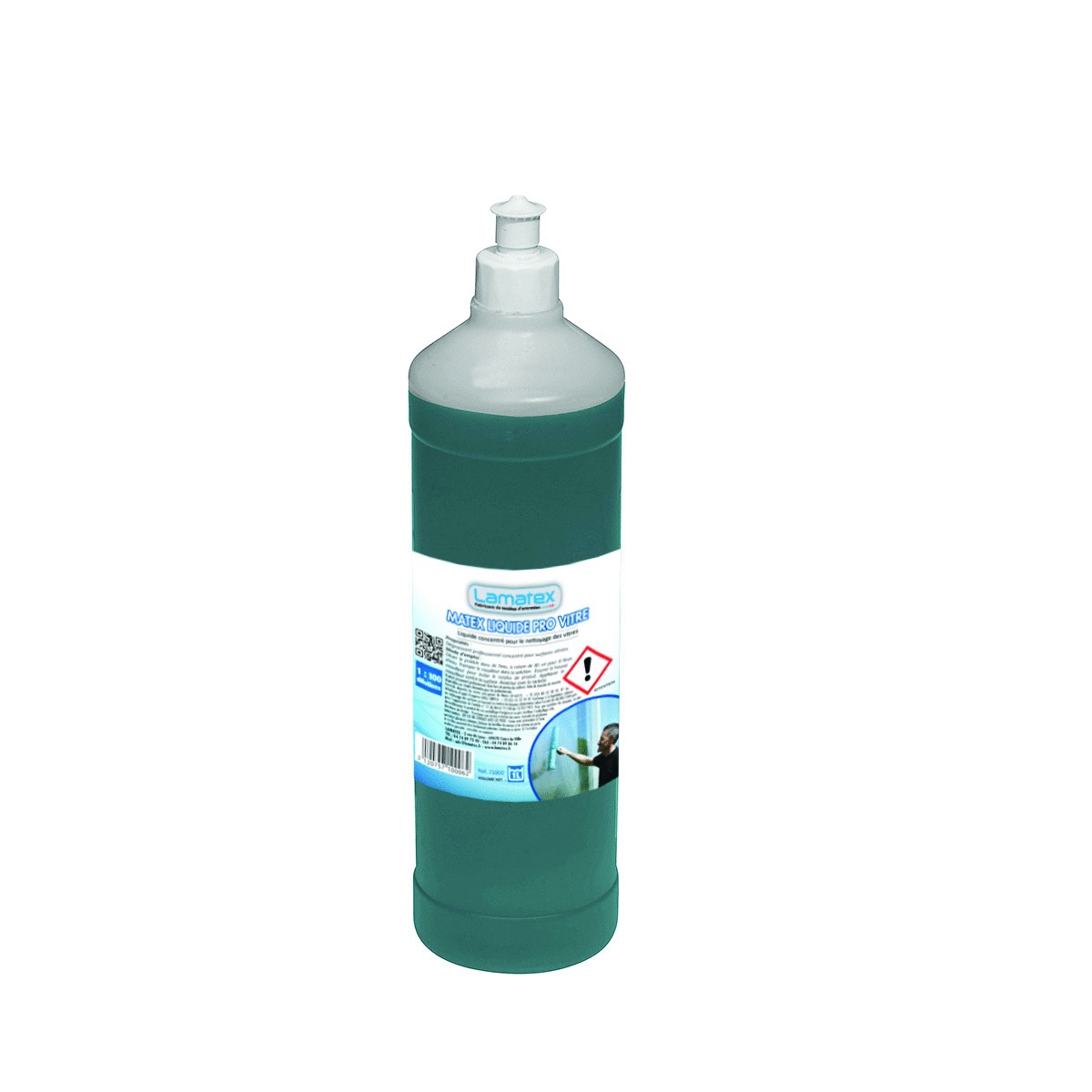 MATEX PRO VITRE produit lavage vitre flacon de 1 litre - Hypronet