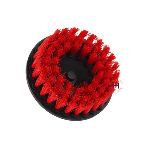 Pad brosse rouge pour visseuse diamètre 12 cm Pad brosse rouge pour visseuse diamètre 12 cm