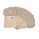 Sac aspirateur compatible BOSCH SIEMENS - 10 sacs papier DISTRI+ - 2