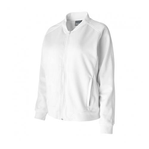 BLOUSON FEMME ILONA ML MOLLETON BLANC