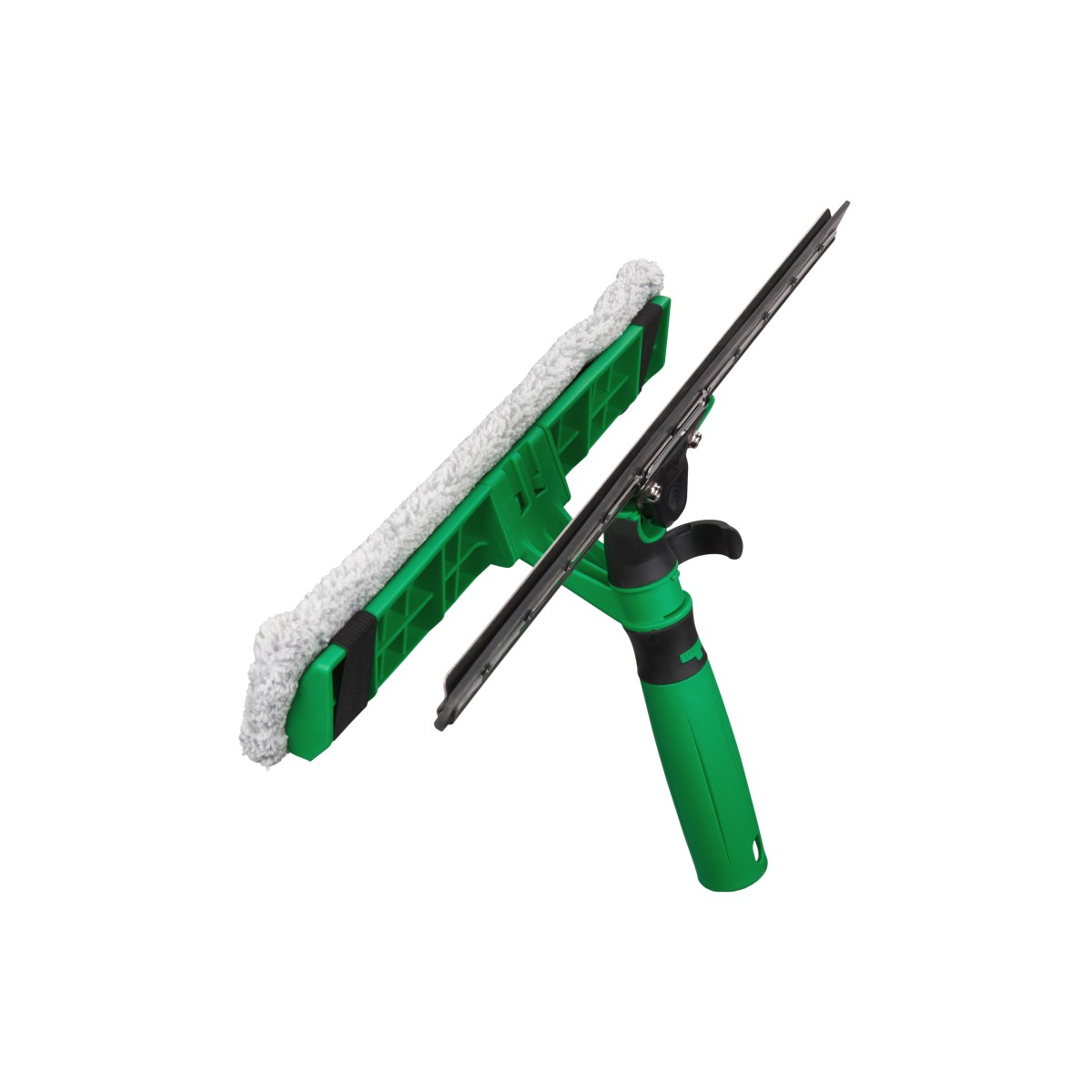 Perche télescopique nettoyage panneaux solaires - longueur 4 mètres -  Brosse 40cm -Brosse 40 cm