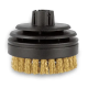 Brosse vapeur ronde laiton 55mm pour 903 Pro et 902 S Unitekno