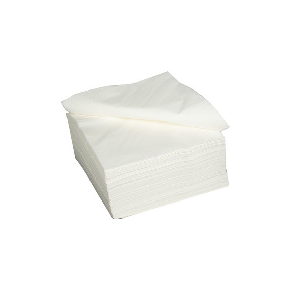 Serviette ouate blanche 1 pli