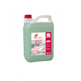 IDEGREEN Nettoyant Surfaces Sanitaires écolabel bidon de 5 litres