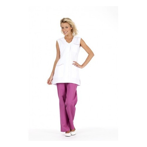 TUNIQUES FEMME LAURIE SM blanc lilas