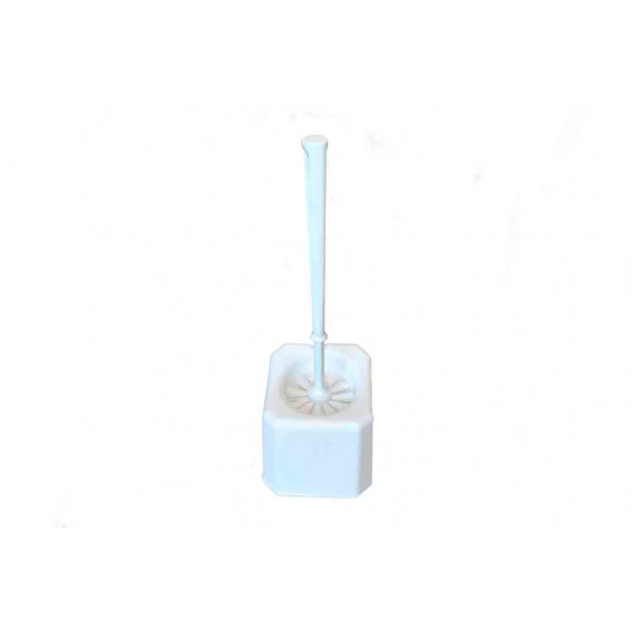 Combiné wc brosse blanc