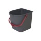 Seau 25L Black anse rouge