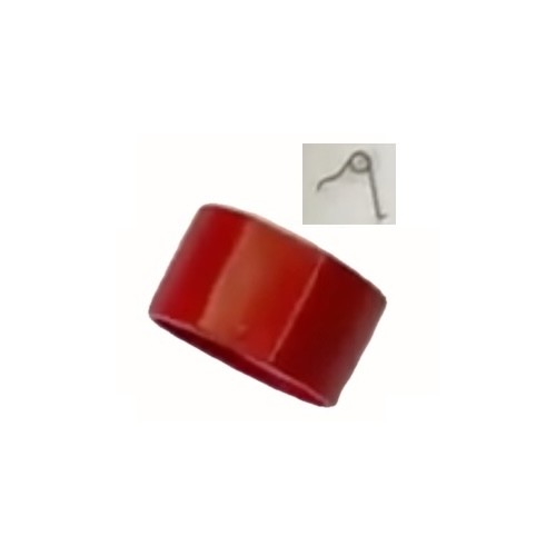 Bague rouge avec ressort de rappel tube rallonge 903 & 902 Unitekno