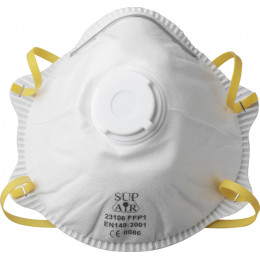 Masque respiratoire avec soupape FFP1