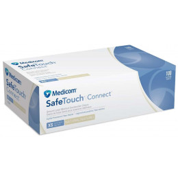 Gant latex Non Poudré SAFETOUCH Connect Vitals MEDICOM