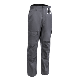 Pantalon de travail multipoches IRAZU gris