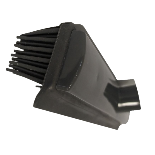 Balai coiffeur 32 cm en caoutchouc noir  - 2 Balai coiffeur 32 cm en caoutchouc noir  - 2