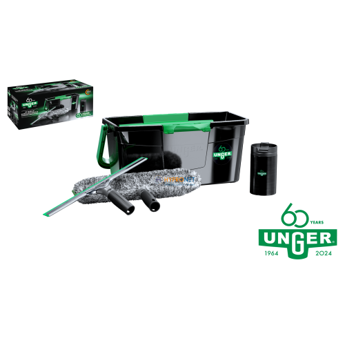 KIT anniversaire 60 ans UNGER édition limitée pour laveur de vitre professionnel KIT anniversaire 60 ans UNGER édition limitée pour laveur de vitre professionnel