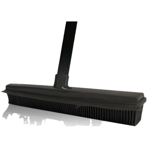 Balai coiffeur 32 cm de large en caoutchouc noir Balai coiffeur 32 cm de large en caoutchouc noir