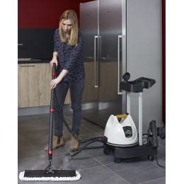 NVS 903 PRO Nettoyeur vapeur sèche avec chariot de service