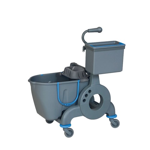 Chariot ménage Giotto Easy Duo seau bi-bac 10/15 litres