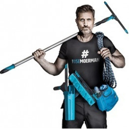 Kit Pro 3 m matériel laveur de vitre professionnel - MOERMAN