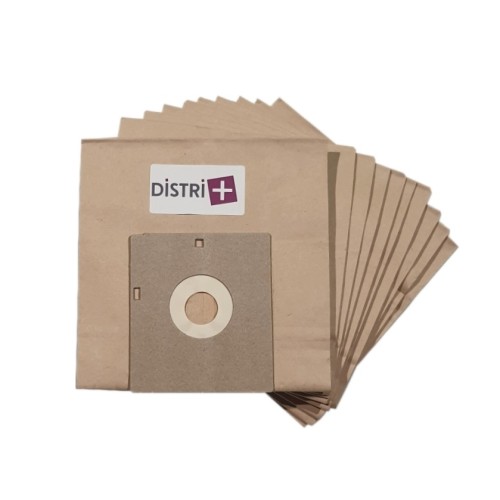 Sac aspirateur IDE LINE - WHITE AND BROWN - pochette de 10 sacs papier 10247-2