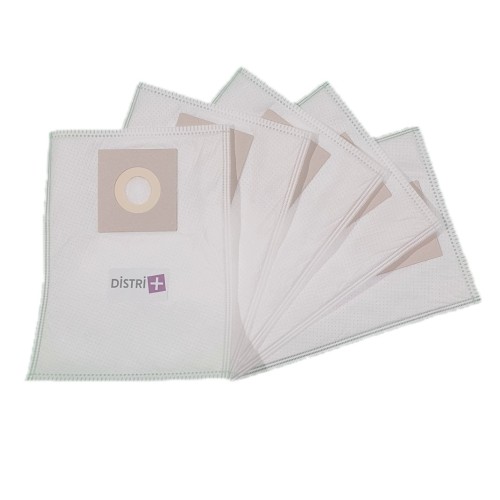 Sac aspirateur compatible BLUESKY - BLUEWIND - CARREFOUR - FAR - pochette de 5 sacs microfibre 10261m-2