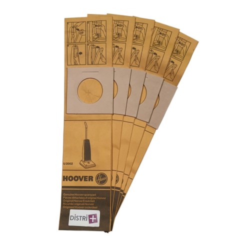 Sac aspirateur compatible HOOVER - pochette de 5 sacs papier 10908-2
