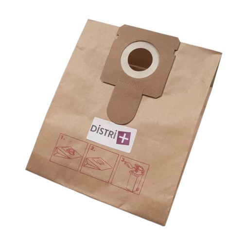 Sac aspirateur compatible AEG CURTISS - pochette de 10 sacs papier 10190-1