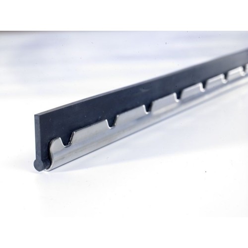 Barrette vitre en Inox crantée avec caoutchouc hard  MOERMAN MOERMAN - 2