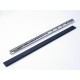 Barrette vitre en Inox crantée avec caoutchouc hard  MOERMAN MOERMAN - 1