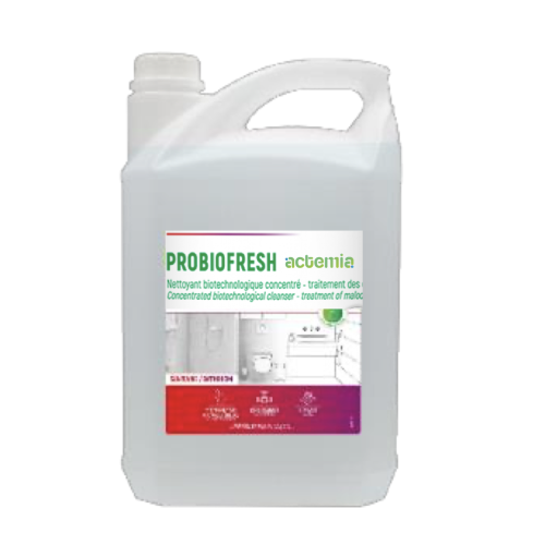 Probiofresh liquide de traitement des canalisation menthe citron 5L
