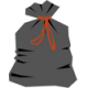 Sac poubelle noir 100l  65ù basse densité
