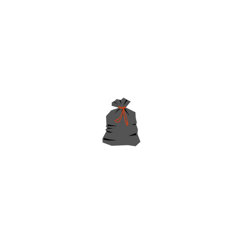 Sac poubelle noir 100l  65ù basse densité