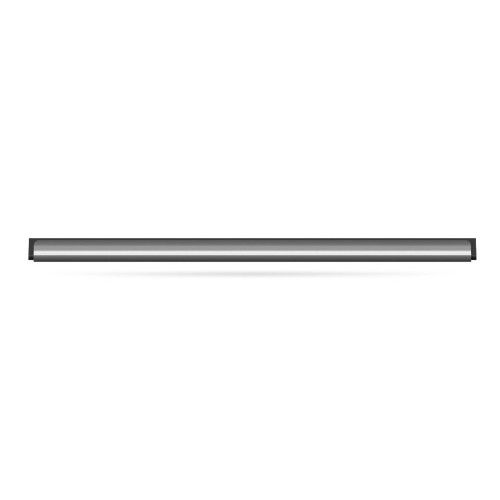 Barrette vitre en inox 25 cm avec caoutchouc pour raclette vitres Gloss W
