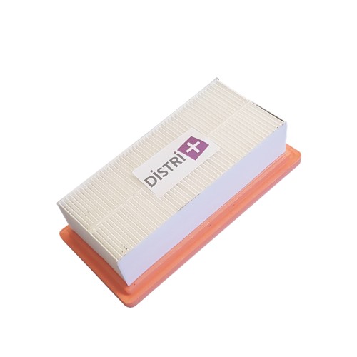 Filtre plissé plat compatible pour aspirateur Karcher dimensions 194x97x48MM 20769-2