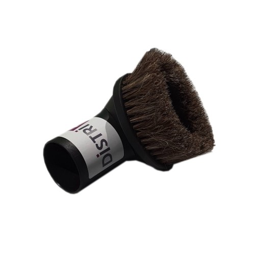 Brosse meuble ronde en crin de cheval largeur 12 cm 20837AC-2 Brosse meuble ronde en crin de cheval largeur 12 cm 20837AC-2
