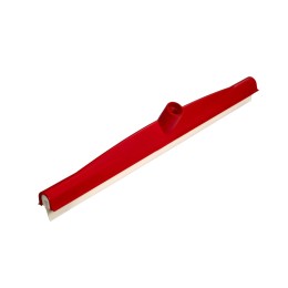 Raclette sol 55 cm mono-lame PU rouge