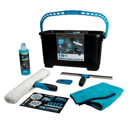 KIT de nettoyage vitres 7 en 1 Moerman