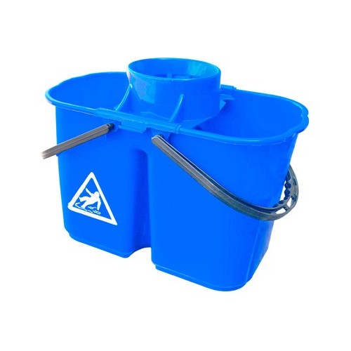 Seau Espagnol bi-bac 2x7L avec essoreur-1