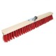 Balai cantonnier poils rouges 60 cm